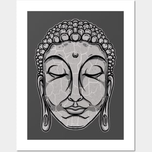 Big Budha Head Posters and Art